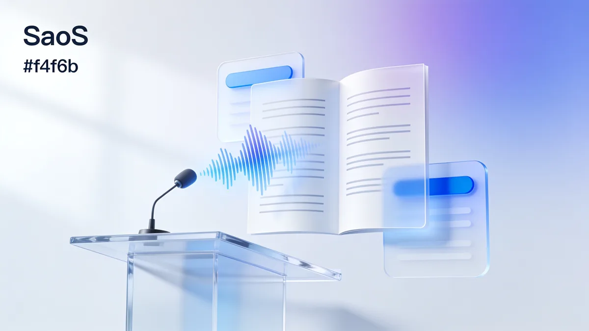 How do you transcribe a sermon to text?